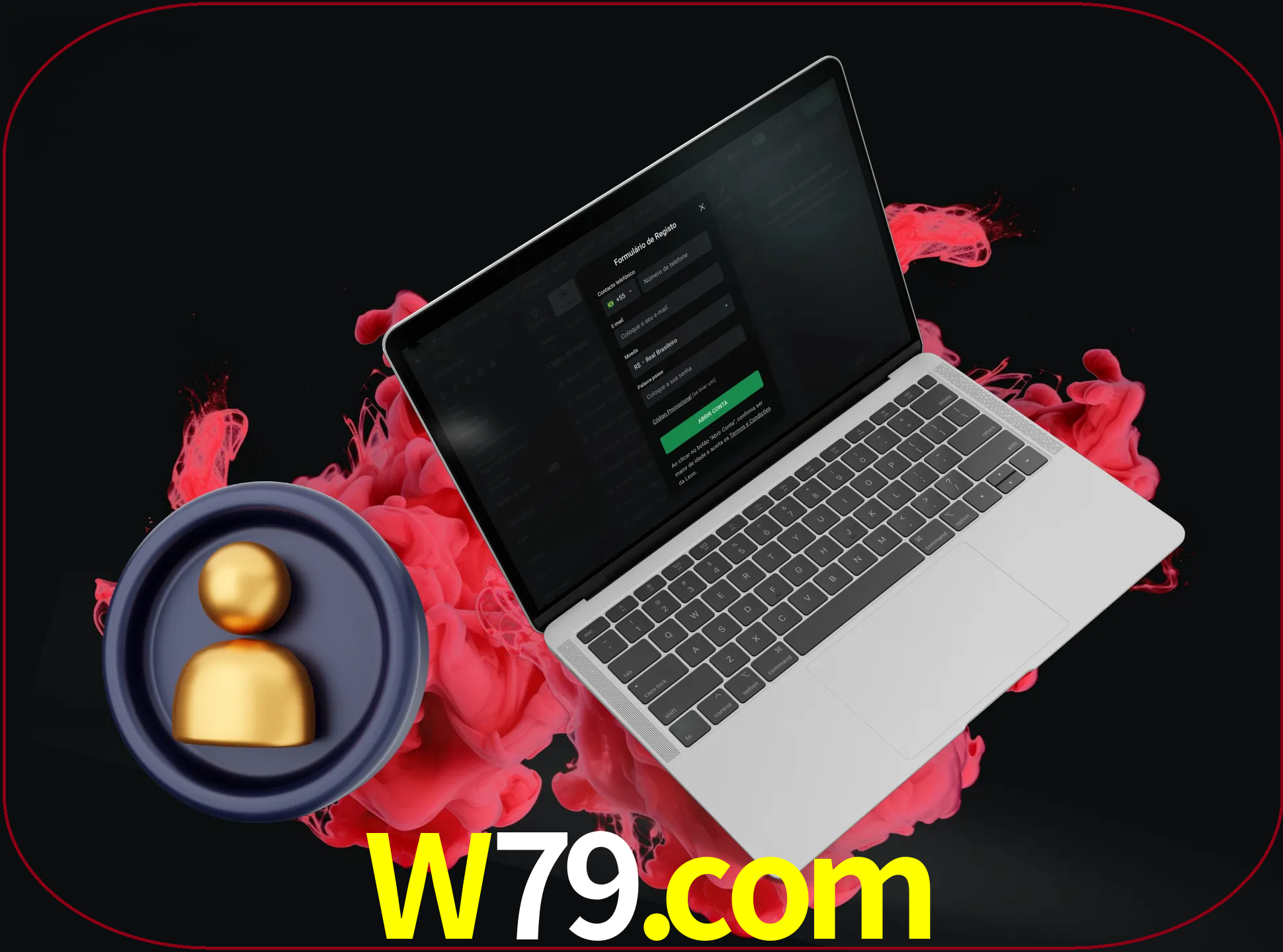 No cabeçalho do site w79, clique no botão que o levará a um formulário especial onde terá de introduzir as suas informações actuais.