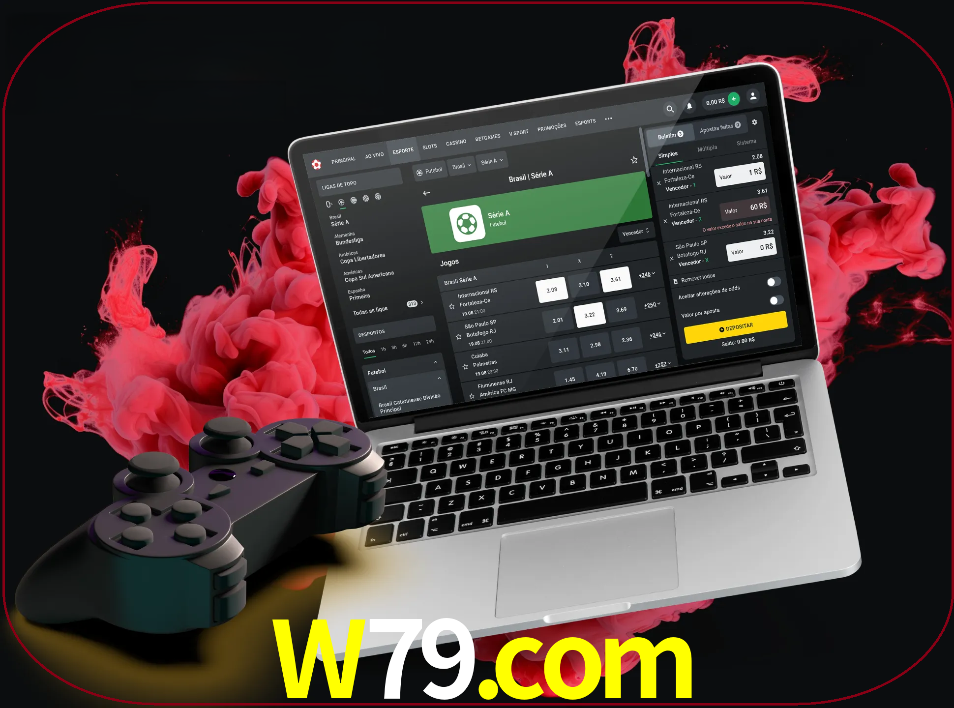 Visite a secção especial de jogos de vídeo em w79 para descobrir em que jogos pode apostar e ganhar muito dinheiro.